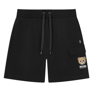 moschino/莫斯奇诺男士潮牌小熊时尚短裤休闲裤 261V1A6802 4409