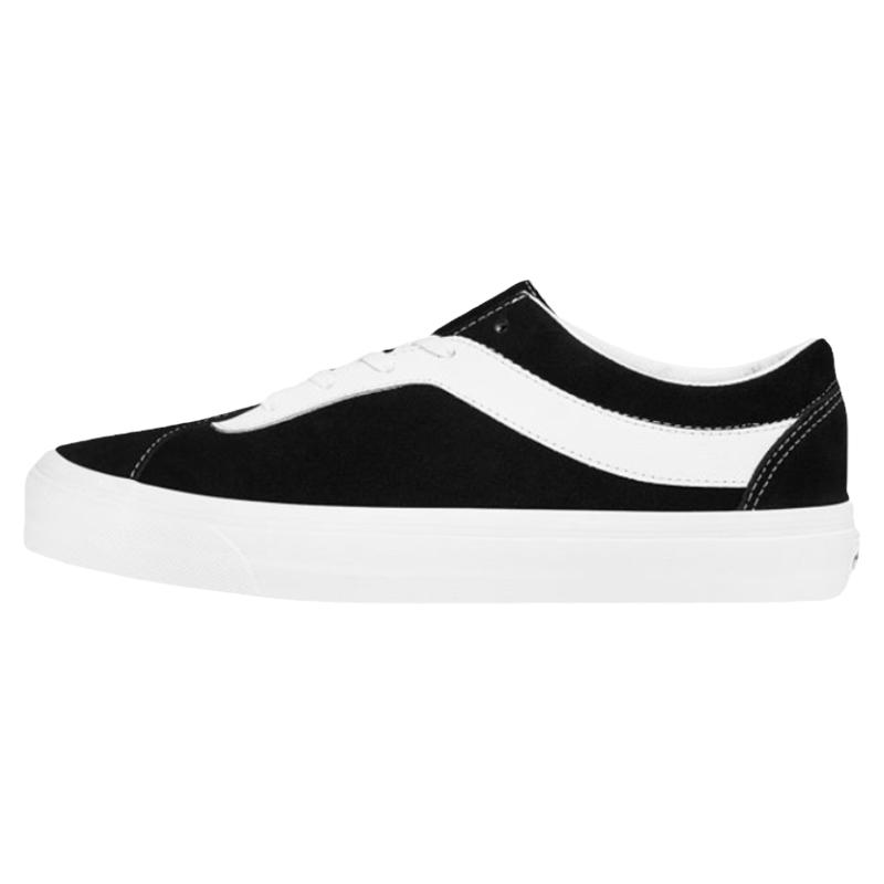 VANS范斯Bold Ni黑白麂皮经典男女同款低帮板鞋休闲鞋VN0A3WLPOS7