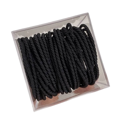 黑色头绳皮筋女扎头发圈皮套