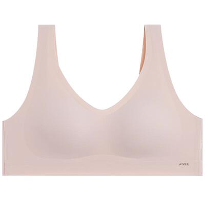爱慕NONOBRA内衣女无钢圈背心式净痕宽肩带文胸春夏AM17A772