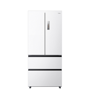 美的M60机皇550零嵌入式自动制冰电冰箱家用双系统法式双开四门