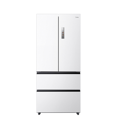 美的M60机皇550零嵌入式自动制冰电冰箱家用双系统法式双开四门