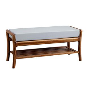 凯的 新中式实木换鞋凳 乌金木家用入户门穿鞋凳可坐长条凳储物凳