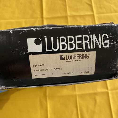 议价LUBBERING拧紧机转换头80431008 899680 BASIC-LINE 5-43-10-