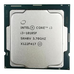 intel英特尔10代i3 10105F散片处理器 电脑CPU主板套装（无核显）