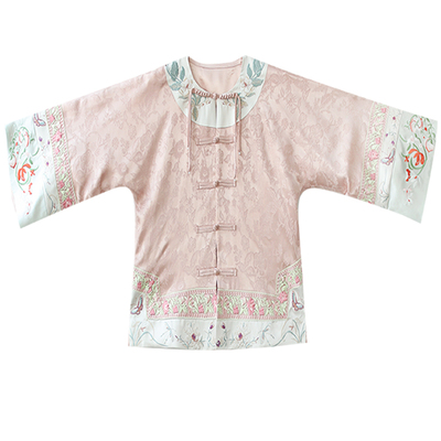 江南范新式重工刺绣改良汉服上衣百搭复古中式外套外搭中式开衫