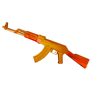 DS AKM全行程实木全金属电动连发玩具枪AK步枪系列wargame发射器1