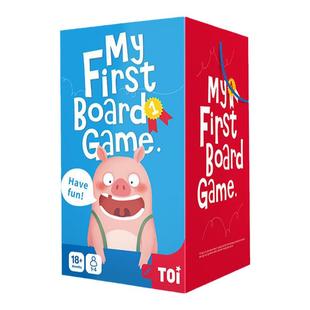 TOI图益我的第一套桌游益智类桌面游戏儿童玩具亲子互动男孩女孩