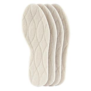 多层压缩羊毛毡鞋垫冬季保暖羊毛鞋垫女新款冬防寒毛毡鞋垫男鞋冬