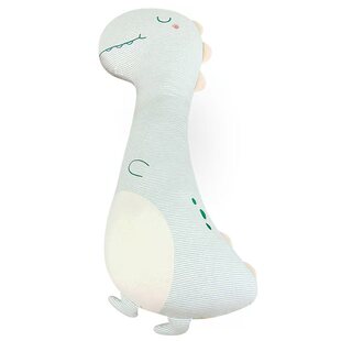 米拉日记A类婴儿纯棉玩偶抱枕儿童孕妇侧睡觉夹腿长条枕恐龙靠枕