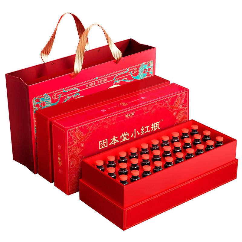 【李佳琦直播间618全品类尾款日】固本堂红参阿胶浓缩液端午礼盒