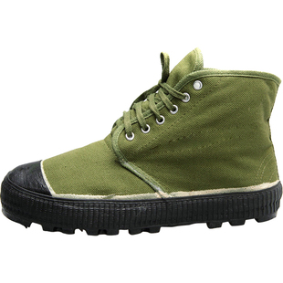 3537解放鞋男加绒冬季防寒保暖高帮棉胶鞋劳保棉鞋工地干活黄球鞋