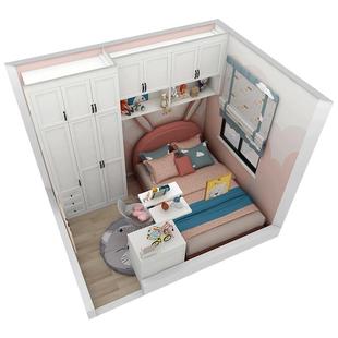 全友全屋定制青少年房定制书桌定制柜青少年房间家具组合套装