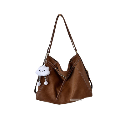 秋冬软皮多功能包出游背包双肩包