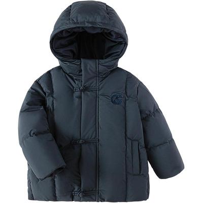 巴拉巴拉中长款加厚儿童羽绒服冬