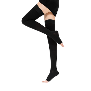 静脉曲张弹力袜医用手术男女大码辅助治疗型静脉曲张裤袜四季通用