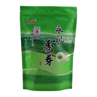 2026新茶新胜永川秀芽炒青绿茶重庆特产春茶叶栗香足浓香耐泡250g