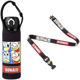 保温杯套 长背带斜挎通用手提水杯袋隔热防摔保护套350-500-750ml