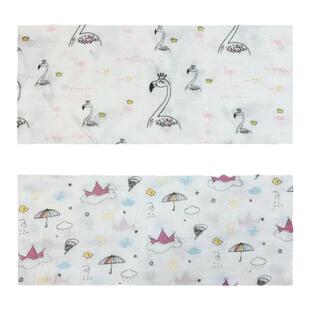 婴儿单层竹棉纱布包单夏季薄款浴巾新生宝宝被子外出遮阳超薄盖巾