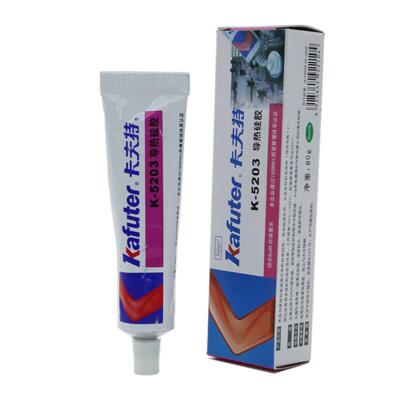 卡夫特白色散热器粘接导热胶