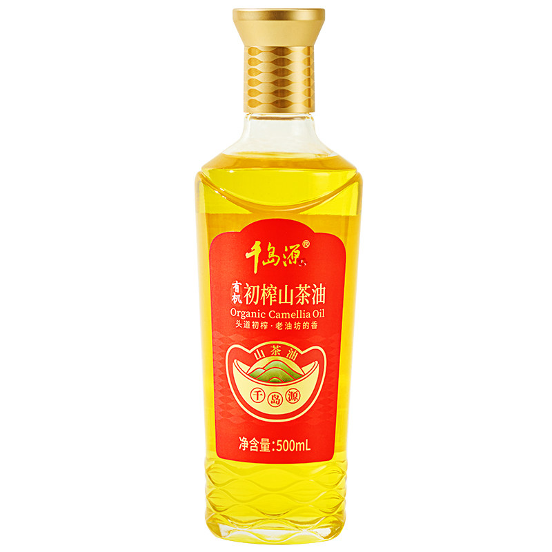 千岛源有机初榨茶油零反式脂肪酸