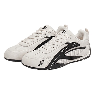 Champion冠军赛车鞋25秋冬新款女复古红色休闲鞋男时尚经典德训鞋