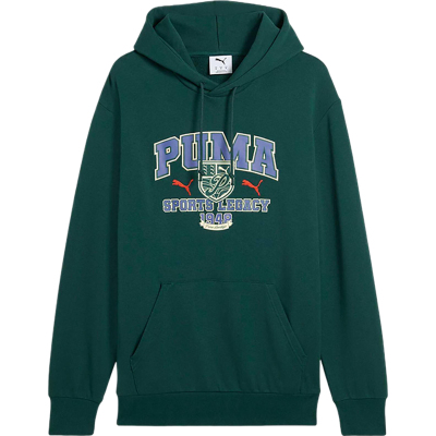 Puma/彪马正品新款男士袋鼠兜针织连帽卫衣套头衫631874-60