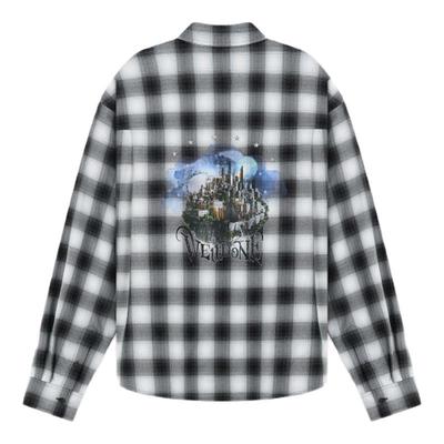 WE11DONE26春季新品格纹衬衫都市风休闲时尚日常