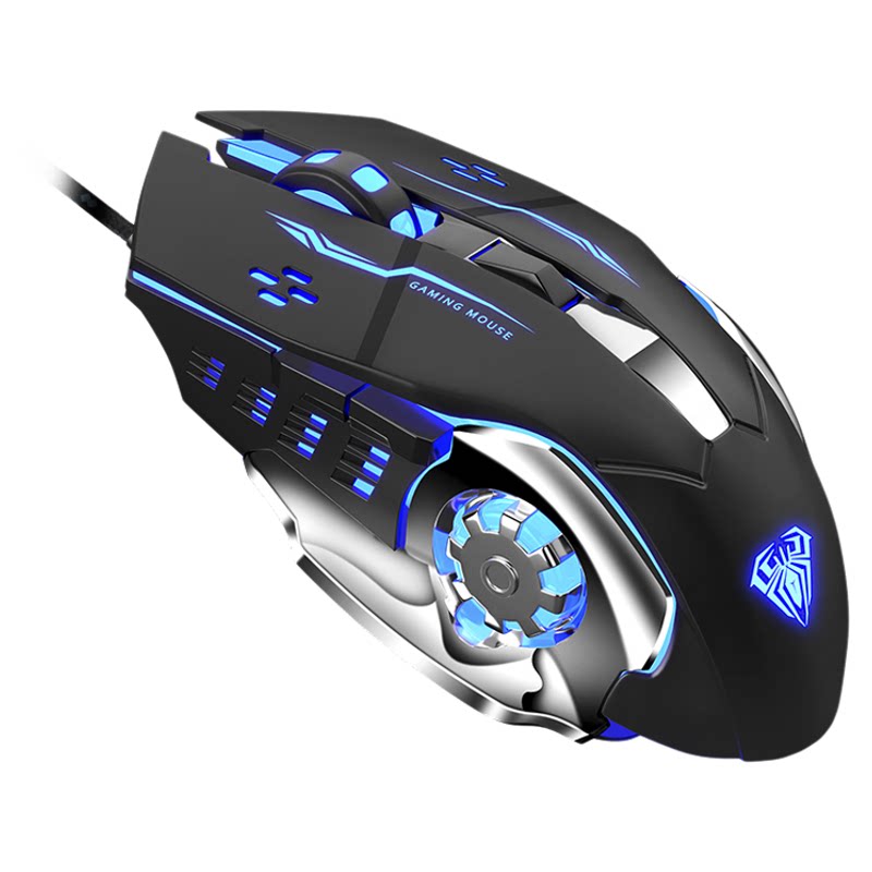 狼蛛S20电竞机械游戏鼠标专用有线家用台式电脑笔记本外设吃鸡