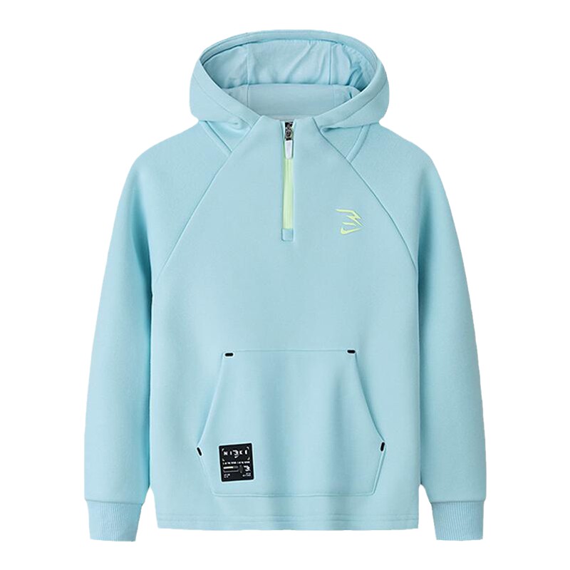 Nike 3brand儿童装男童加绒卫衣2025冬季新款洋气上衣棉N32442034