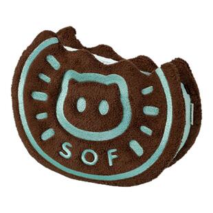 原创SOFDOLL可爱小猫饼干零钱包斜挎包迷你小包钥匙扣挂件收纳包