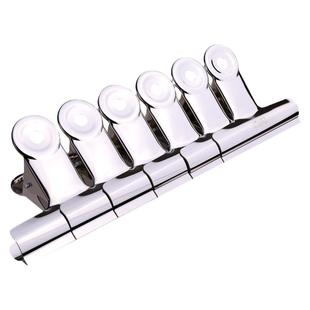 得力不锈钢铁夹子强力大中小号书夹绘画素描板夹文件夹报夹圆形铁票夹票据夹山形铁票夹蝴蝶画板夹家用包装夹