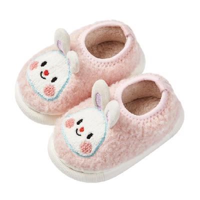 幸福玛丽可爱兔子儿童冬季棉拖鞋
