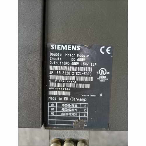 询价S120 双轴18A 6SL3120-2TE21-8A