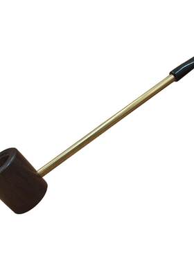 檀木大力水手加厚铜杆男式烟斗