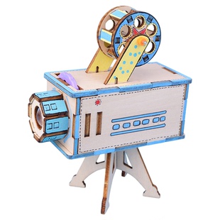 科技小制作儿童手工diy放映机材料包小学生科学手工制作投影仪