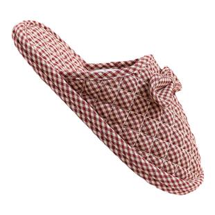 新款特价包头防滑颗粒布底拖鞋居家室内木地板春秋冬四季静音情侣