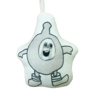 绝望的蛋小黄灰发声挂件毛绒钥匙扣蛋仔恶搞整活玩具学生礼物抽象