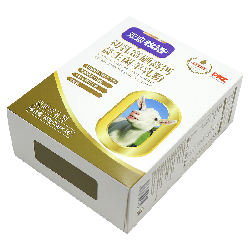 双迪牧语初乳富硒高钙益生菌羊乳粉14袋/盒生羊乳菊粉初乳粉dy4