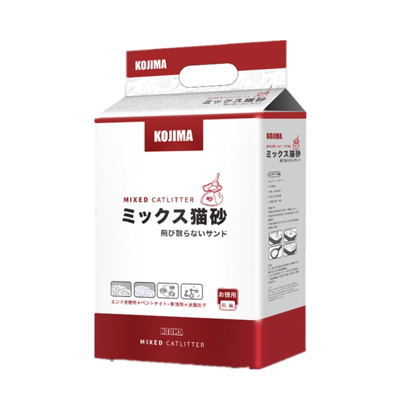 KOJIMA猫砂豆腐砂包邮20猫砂