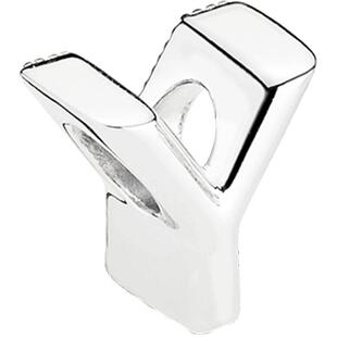 Pandora潘多拉字母A-Z串饰925银DIY串珠小众创意礼物