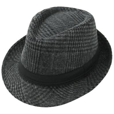 户外休闲男女通用秋冬短檐绅士帽