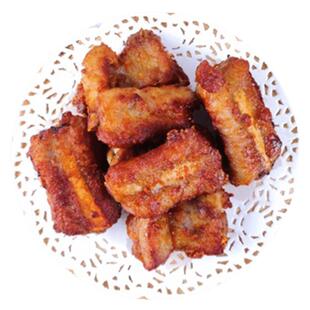 蒜香排骨半成品蒜香骨油炸小吃速食猪排商用预制菜空气炸锅年夜饭