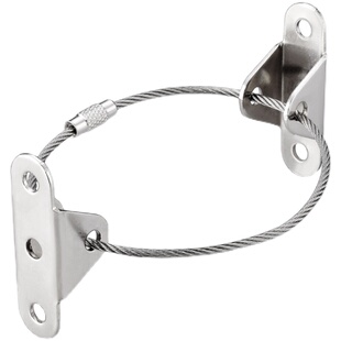 免打孔柜子防倾倒连接固定器儿童家具鞋柜衣柜书架不锈钢置物架