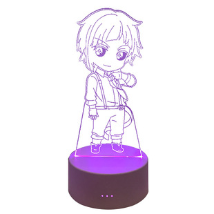 文豪野犬手办灯中岛敦Q版周边动漫创意模型公仔摆件同学生日礼物