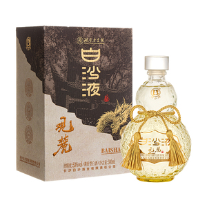 湖南白沙液观麓大曲坤沙酱香型白酒