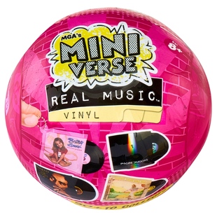 正版MINIVERSE迷你黑胶唱片盲盒MGA音乐主题潮玩收藏玩具女孩礼物