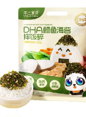 不二宝贝鳕鱼海苔拌饭碎无添加