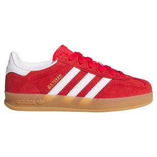 男小童「T头鞋」GAZELLE INDOOR板鞋德训鞋adidas阿迪达斯三叶草