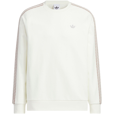 adidas阿迪达斯三叶草男子运动休闲针织圆领套头衫卫衣KC0108